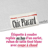 100x Brand labels to sew on the hem: DESIGN to create & print