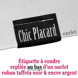 100x Brand labels to sew on the hem: DESIGN to create & print