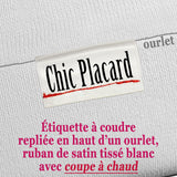 100x Brand labels to sew on the hem: DESIGN to create & print