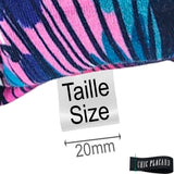 100x petites étiquettes de taille (au choix)