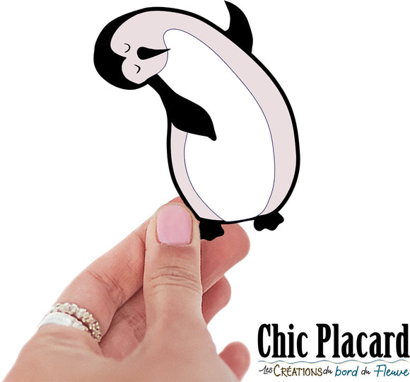 Pingouin- autocollant en vinyl