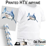Requin - HTV imprimé