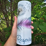 Respire - Gobelet inox brille dans le noir