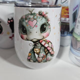 Tortues - Verre 12oz en inox