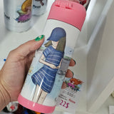 Promenade sur la grève - Bouteille