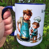 Matinée avec papa - Tasse en céramique