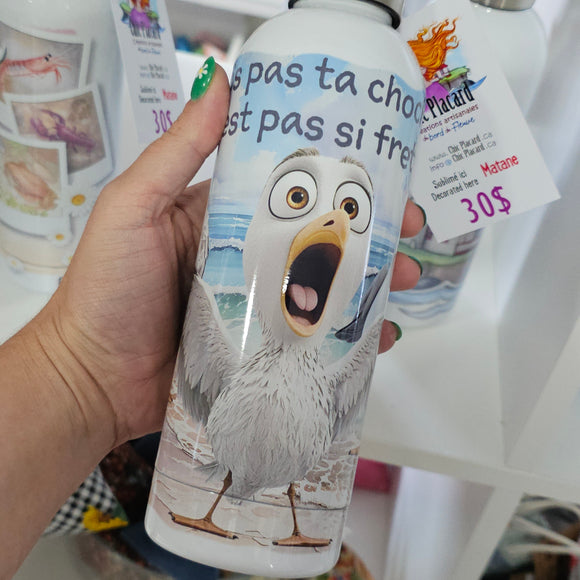 Fais pas ta chochotte - Bouteille en inox