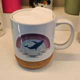 Baleine jour/ nuit- Tasse en céramique 11oz