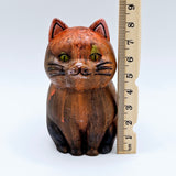 Statuette de chat en epoxy