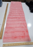 Rose corail - Minky soyeux (47X10po)