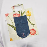 Phare de Matane & tulipes - Sac à commissions pliable - Ça coche