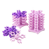 Tour de rangement de canettes Rose/mauve