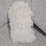 Mouette - petit coussin poilu