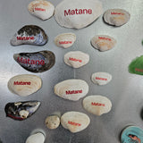 Aimant Matane en verre de mer / coquillage