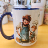 Matinée avec papa - Tasse en céramique
