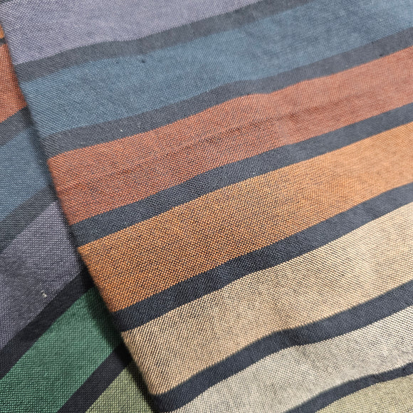 Sac à baguette de pain - sobres rayures - Créations JL