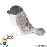 Mésange  à tête noire - Les oiseaux du cueilleur de verre