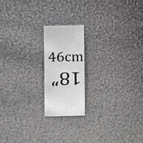 Étiquette blanche pour taile de tuque (à l'unité, taille au choix)