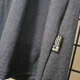 Bleu chiné - T-shirt pour femme M