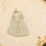 Pendentif avec tesson  par Recycl-Age