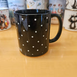 Pois picots noir et blanc - Tasse en céramique 11oz