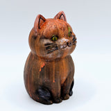 Statuette de chat en epoxy