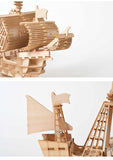 Navire - casse tête 3d miniatures à assembler