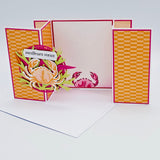 Joyeux anniversaire crabe - Carte par Linda