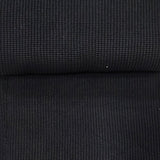 Noir - Tricot de coton * Pré-lavé * (au 1/2m)