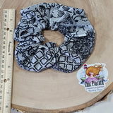 Chouchou - small - striped red white turquoise