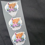 Appliqué de vinyle imprimé thermocollant personnalisé ($/pouce carré)