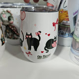 Chatons - Verre 12oz en inox