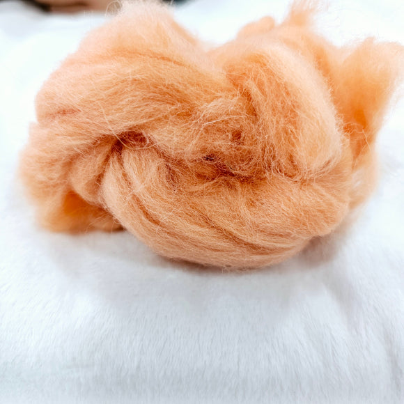 Orange kaki - Laine à feutrer