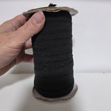 Élastique plat tissé - Noir 12mm (lot liquidation)