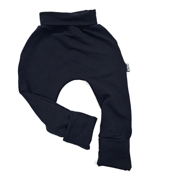 Noir - Pantalon évolutif 3-6t