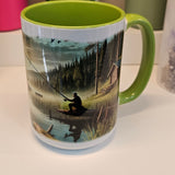 La pêche est bonne en Gaspésie - Tasse en céramique