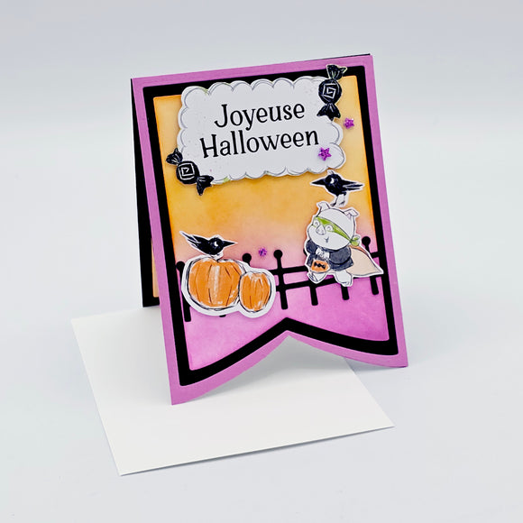 Joyeuse Halloween - Carte par Linda