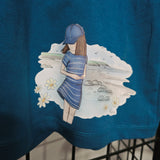 Promenade sur la plage - T-shirt pour femme TG/XL