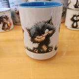 Chatons bleu - Tasse en céramique