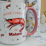 Ptite crevette de Matane - Tasse en céramique