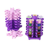 Tour de rangement de canettes Rose/mauve