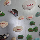 Aimant Matane en verre de mer / coquillage