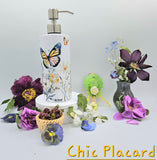 Fleurs sauvages - pompe à savon