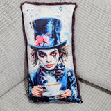 Chapelier coloré - long coussin poilu