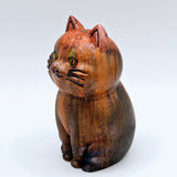 Statuette de chat en epoxy