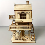 Cabane dans un arbre - casse tête 3d miniatures à assembler