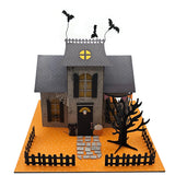 Maison hantée - scrapbooking par Linda