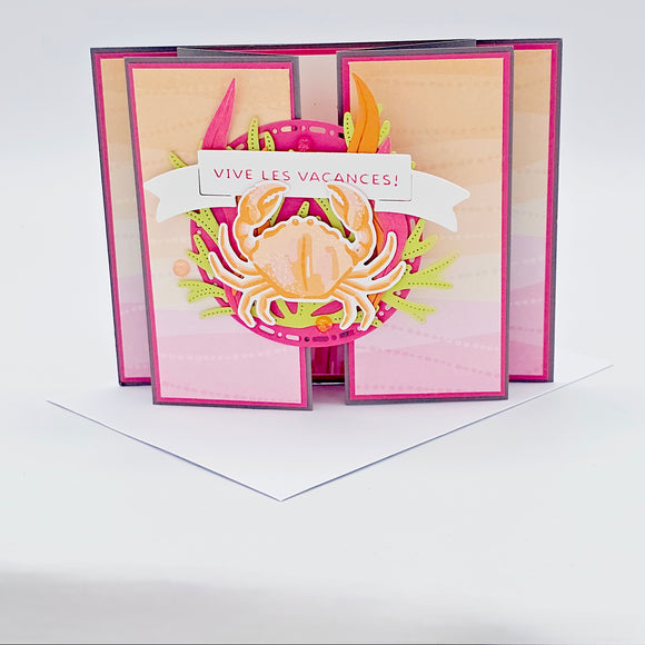 Vive les vacances - Carte par Linda
