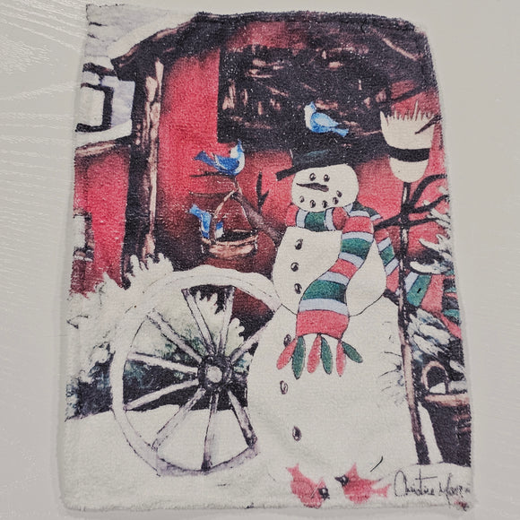 Serviette de table en microfibre - Signé Christine Marquis