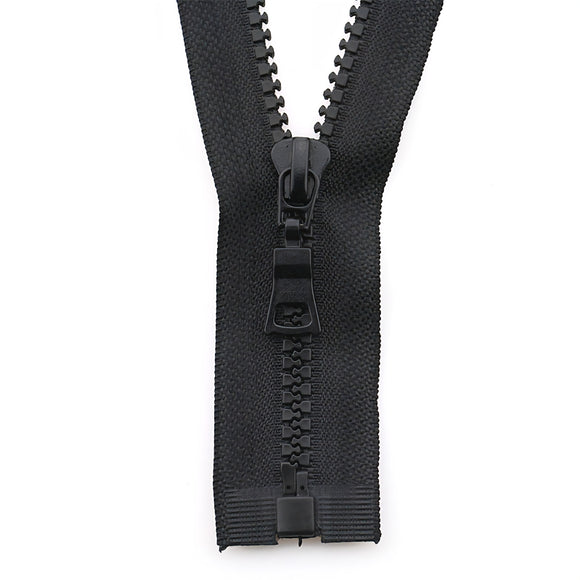 Zipper séparable - Plastique #5 - 90cm/35pouces - Noir